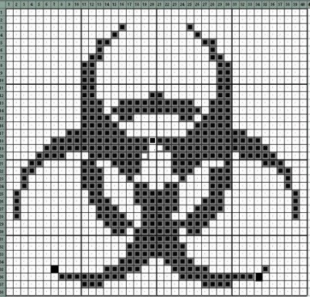 Рисование по клеточкам в тетради черно белые