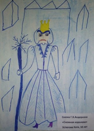 Рисунки по сказкам Андерсена