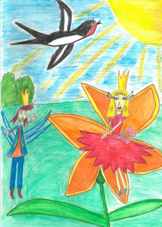 Андерсон сказки рисунки