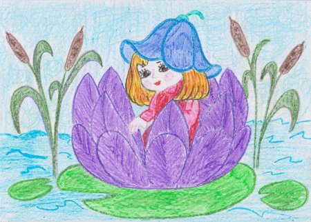 Рисунок Гадкий утенок 3 класс