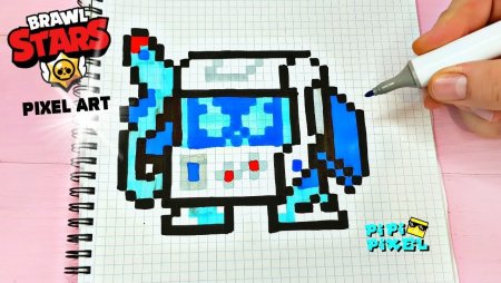 Рисование спайка по клеточкам