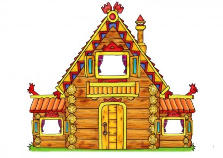 Теремок. Сказка-раскраска