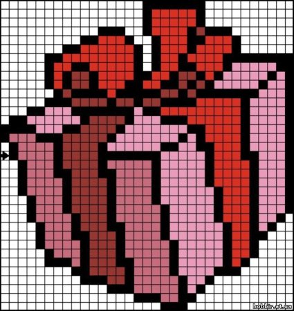 Рисование по клеточкам на день рождения