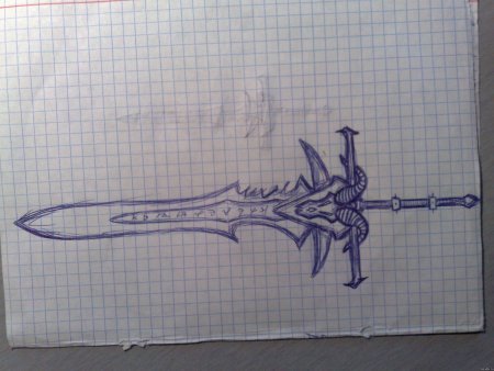 Рисунки ручкой в тетради