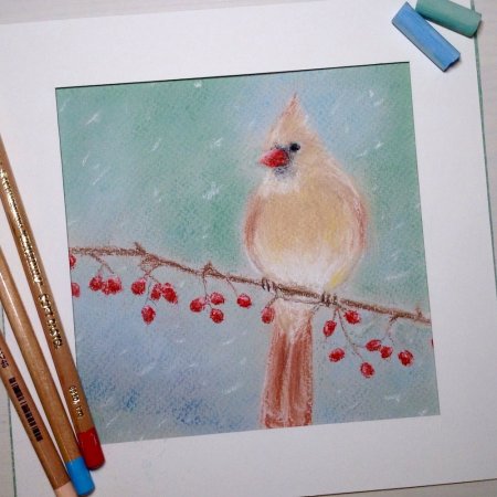 Рисунки легкие пас елью