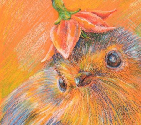 Иллюстрации пастелью