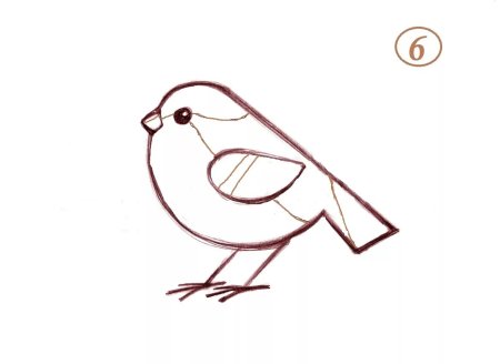 Рисование птиц для детей