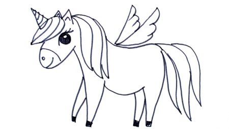 Лошадка рисунок