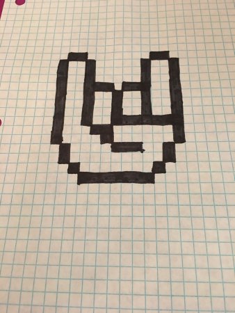 Рисунки по клеточкам лёгкие