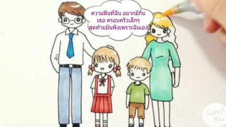 Рисунок семьи из 4х человек