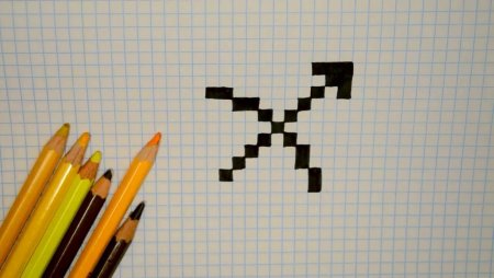 Рисунки по клеточкам фломастерами маленькие