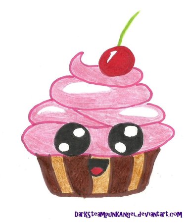 Маленькие рисуночки еды