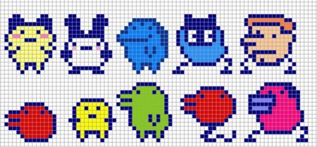 Рисунки по клеточкам маленькие много