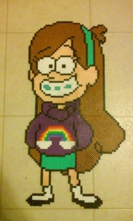 Мейбл из Гравити Фолз пиксели