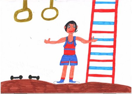 Спортивные рисунки 2 класс