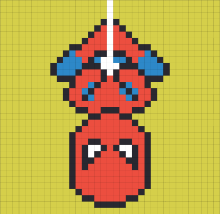 Рисование по клеточкам люди