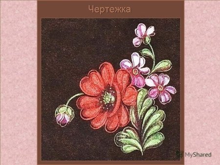 Жостовская роспись изо