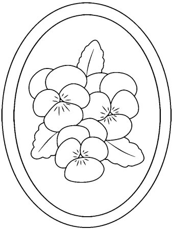 Жостовский поднос контур