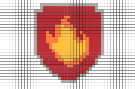 Рисунки по клеточкам в тетради Щенячий патруль