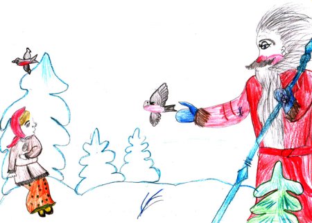 Мороз Иванович Одоевский раскраска