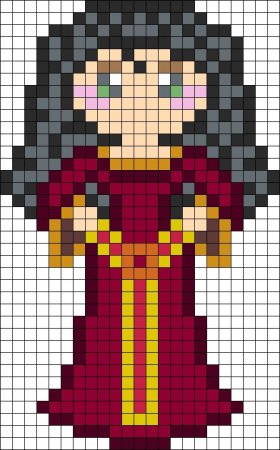 Принцессы по клеточкам