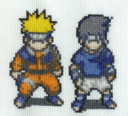 Пиксельный Саске