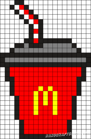 Рисунки в клеточку