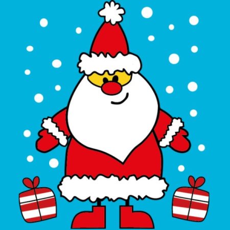 Дед Мороз рисунок