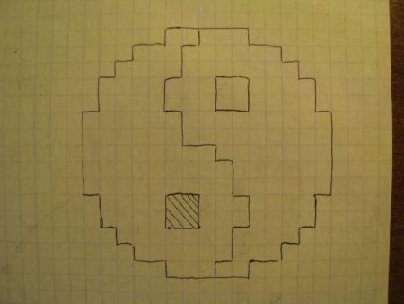 Узоры по клеточкам простым карандашом