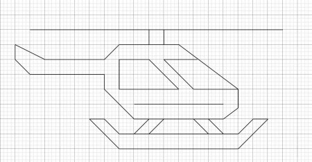 Узоры по клеточкам в тетради