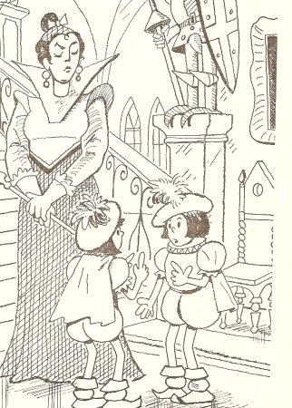 Замок Анидаг королевства кривых зеркал