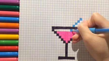 Рисования маркером по клеточкам