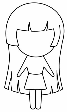 Легкий рисунок человечка