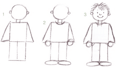 Маша из мультика Маша и медведь рисунок