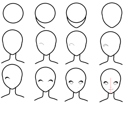 Как нарисовать младенца