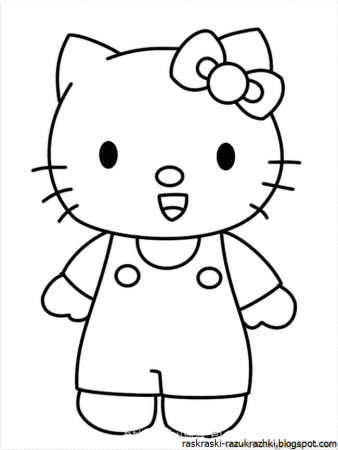 Раскраски лёгкие для малышей