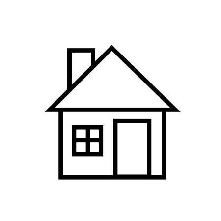 Домик карандашом легко