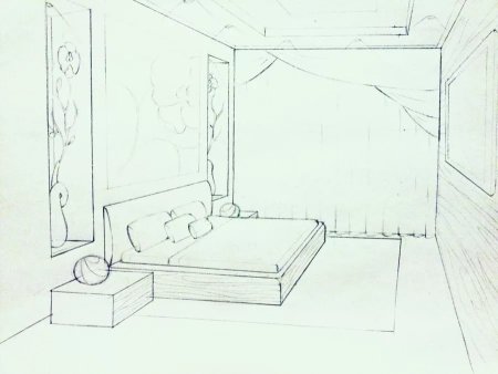 Гостиная для раскрашивания