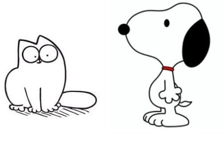 Снупи картинки для срисовки