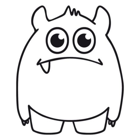 Монстрики для срисовки лёгкие