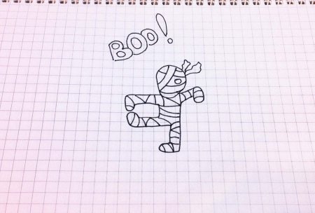 Рисунок ручкой для начинающих