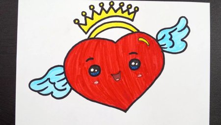 Рисунок на день матери карандашом