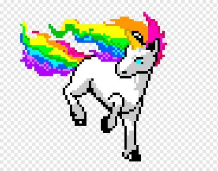 Пиксельный Единорог