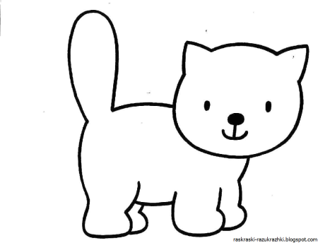Котенок для рисования