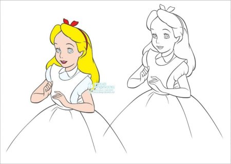 Алиса срисовывать разные рисунки