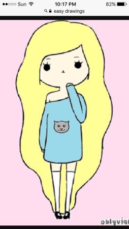 Рисунки по клеточкам девочки