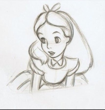 Алиса в стране чудес рисунки