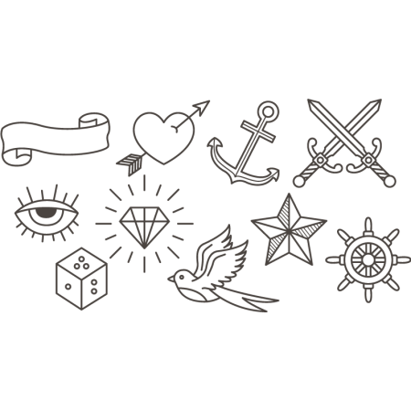 Тату переводилки