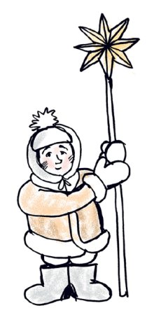 Рисунок на тему колядки