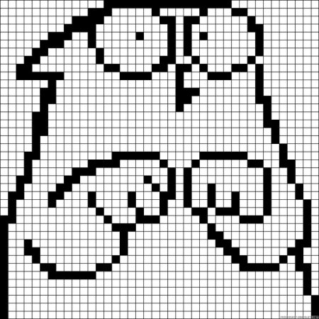 Рисунки по клеточкам в тетради